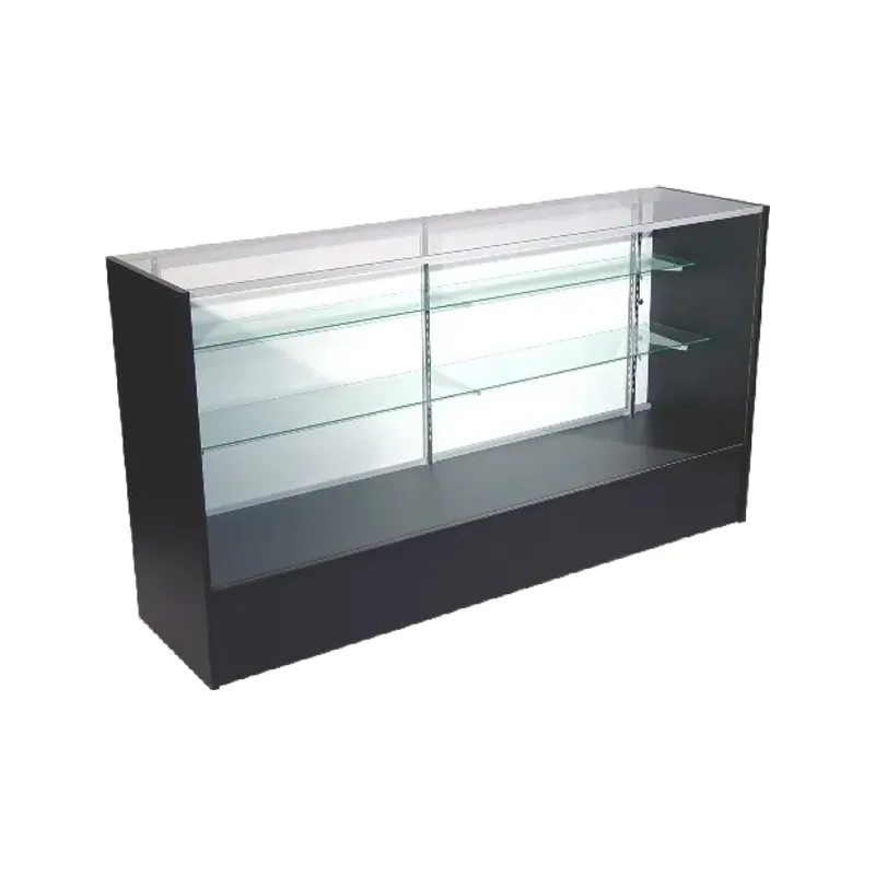 Full vision glass showcase counter