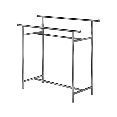 Adjustable Double Heavy Duty "H" Clothing Rack