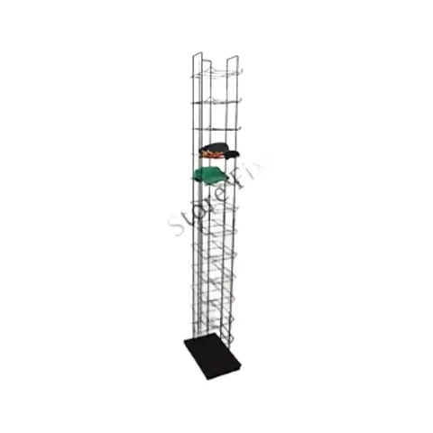 12-Tier Cap Display Rack