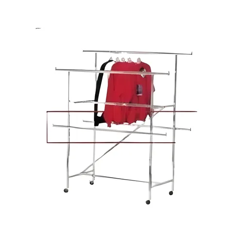 "H" Clothing Rack Double Add-On Bar