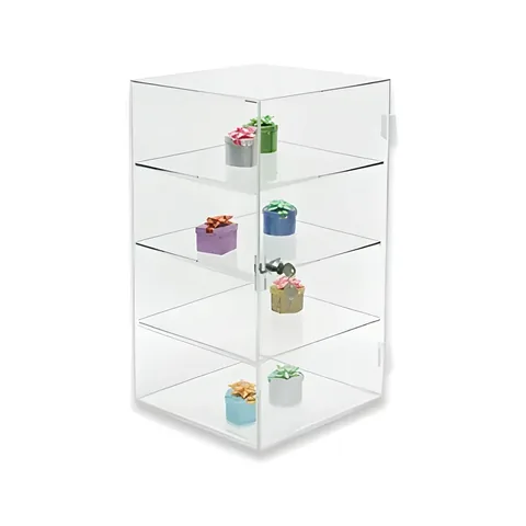 Acrylic Square Countertop Display - A1F109