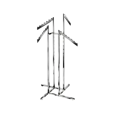 4-Way Rack with 8 Ball-Stop Slant Arms