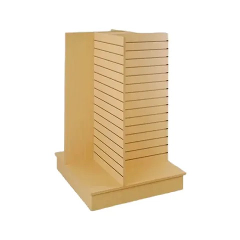 Slatwall 4-Way Gondola Display Unit