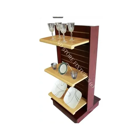 Slatwall Streamline Gondola Display Unit