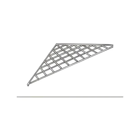 Grid Triangle Shelf