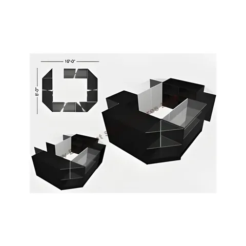 10'×8' Retail Kiosk — Dual Register